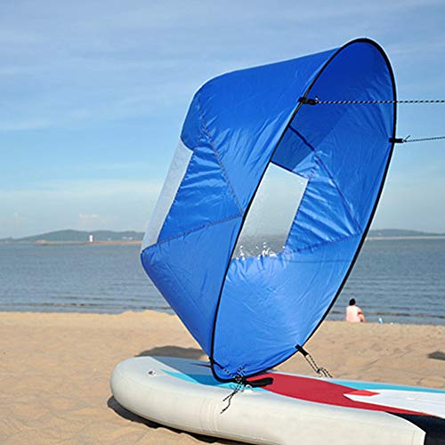 Faltbare Kajak Downwind Segel, Paddle Board Segel Sup Paddle Board Instant Popup & Easy...