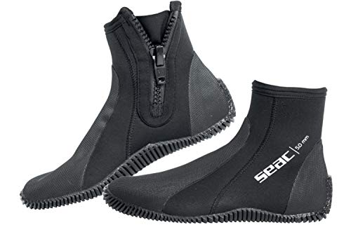 SEAC Regular 5 mm Premium Neopren-Nassanzug Stiefel mit rutschfreier Sohle und...