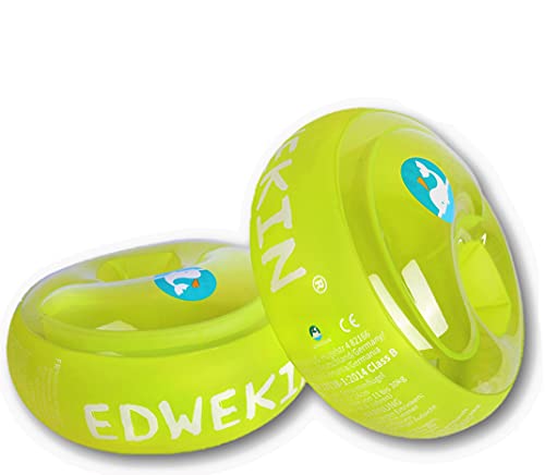 EDWEKIN® Schwimmflügel für Kinder mit extragroßen Luftkammern; Schwimmhilfe für...