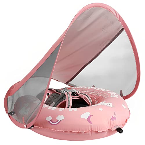 HECCEI Schwimmring Baby, Mambobaby Autom Aufblasbare Baby Schwimmhilfe Schwimmring mit...