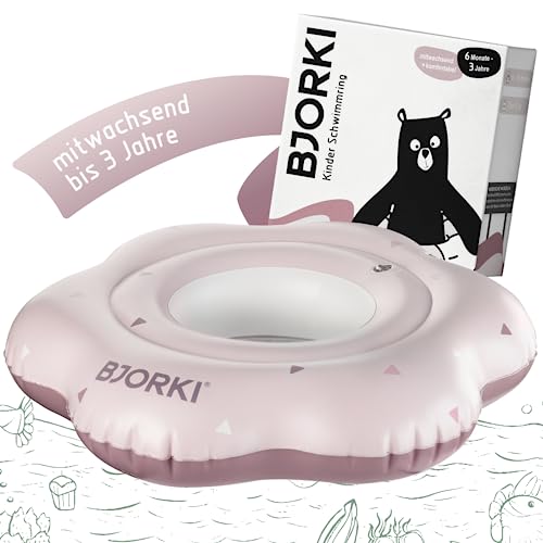 BJORKI® Schwimmring Baby - Mitwachsende Schwimmhilfe für Babys von 6 Monate bis 3 Jahre...