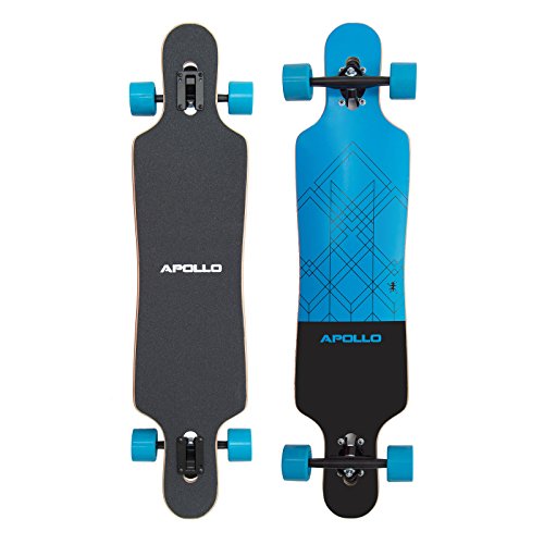 Apollo Longboard Kiribati Special Edition Komplettboard mit High Speed ABEC Kugellagern...