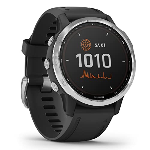 Garmin fenix 6S – schlanke GPS-Multisport-Smartwatch mit Solar-Ladefunktion für bis zu...