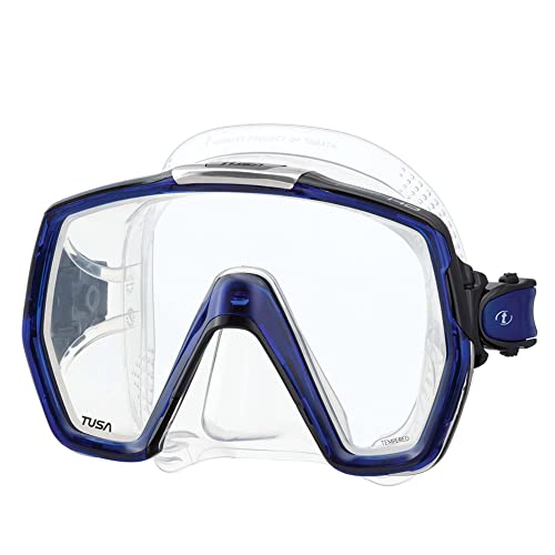 Tusa Freedom HD Erwachsene professionelle Tauch- und Schnorchelmaske, Silikon transparent...