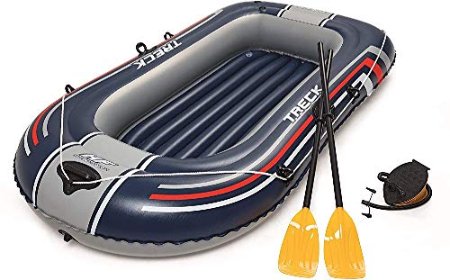 Bestway Hydro-Force Schlauchboot-Set Treck X 2, für 2 Personen, 255 x 127 x 36 cm