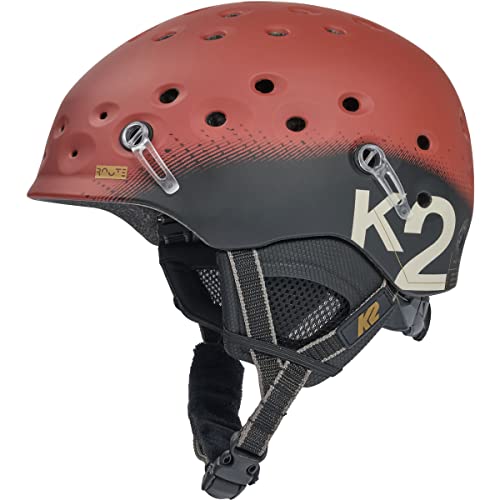 K2 Unisex – Erwachsene x Skihelm/Snowboardhelm, Rust, S