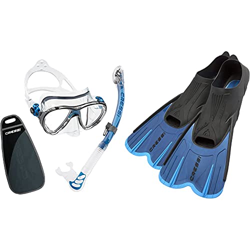 Cressi Big Eyes Evo Alpha Ultra Dry snorkeling set