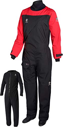 Crewsaver Unisex-Adult Outdoor Sport Wetsuit, Black/Red, L