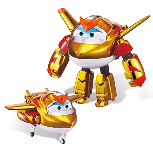 Super Wings EU750231 Golden Character Easy Transformation Preschool Kids Gift Toys for 3+...