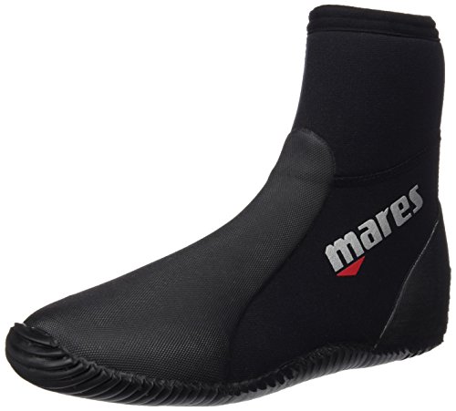 Mares Unisex Dive Boots Classic NG 5 mm, black/grey, 39/40 (US 7), 41261907050
