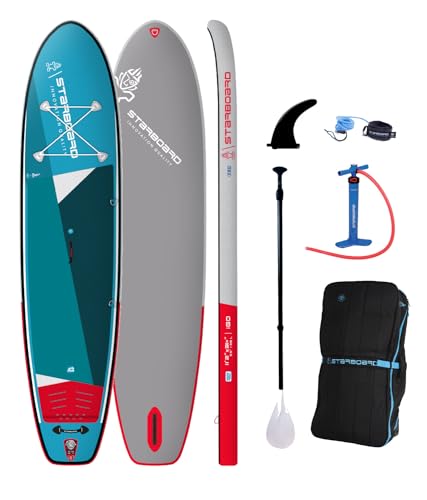 Starboard Inflatable Sup 11'2' X 31+' X 5.5' Igo Zen Sc W/Paddle Blau - Aufblasbares...