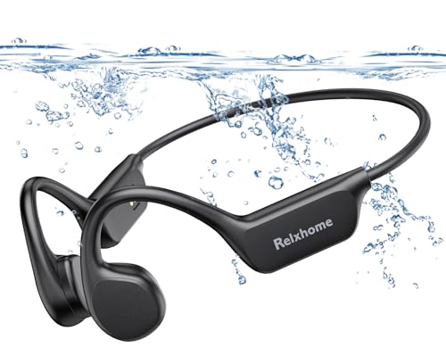Relxhome Knochenschall Kopfhörer, Kopfhörer Schwimmen Eingebaute 32GB Speicher, MP3...