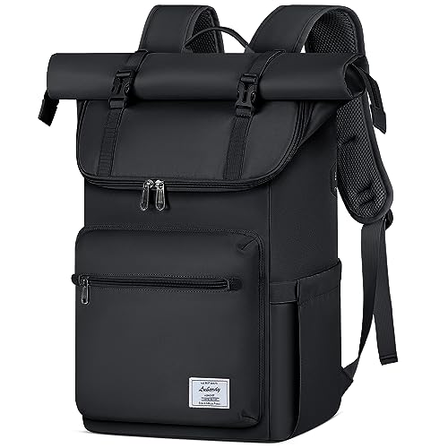 Lubardy Rolltop Rucksack Herren Damen Wasserdicht Rucksack Herren Laptop Rucksack 17,3...