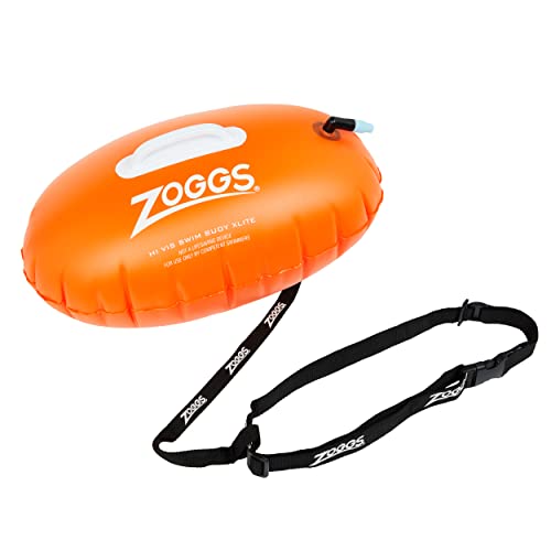 Zoggs HI VIZ Xlite Swim Buoy Orange Schwimmboje, Einheitsgröße