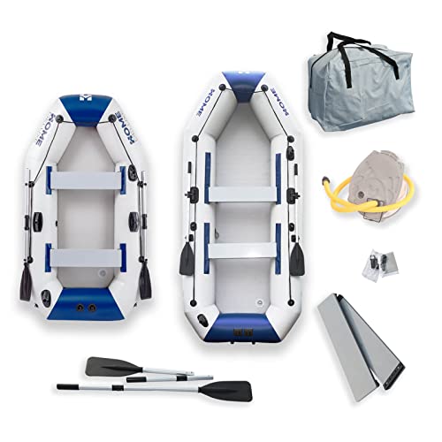 HOME DELUXE - Schlauchboot Pike Large inkl. Motor - Material: strapazierfähiges PVC-...