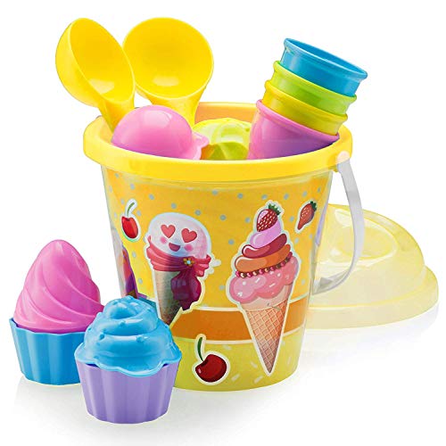 Top Race sand bucket sand toy sand molds