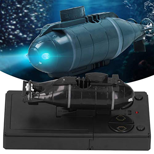 Dilwe RC U-Boot-Spielzeug, 6-Kanal 2,4 G Mini-U-Boot-Simulation Fernbedienung...