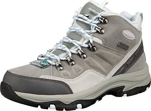 Skechers Damen Trego Rocky Mountain Walking-Schuh,Grey, 38 EU