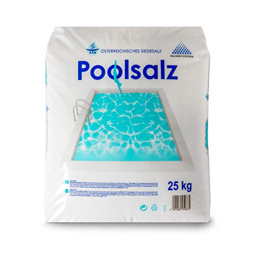 Salinen Poolsalz 25 kg - bietet höchste Reinheit und ist bestens für alle Pools mit...