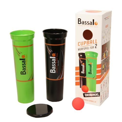 BASSALO Cupball 2er Starter-Set inkl. Box - Sportspiel für Kinder, Jugendliche,...