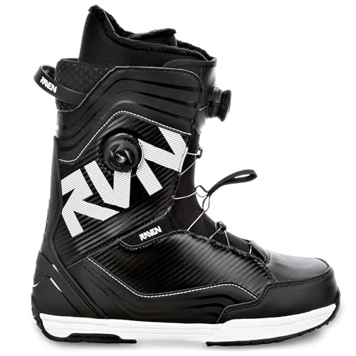 Raven Snowboard Boots RVN Pro Dual Moz mit Schnellverschluss (46 (30cm)