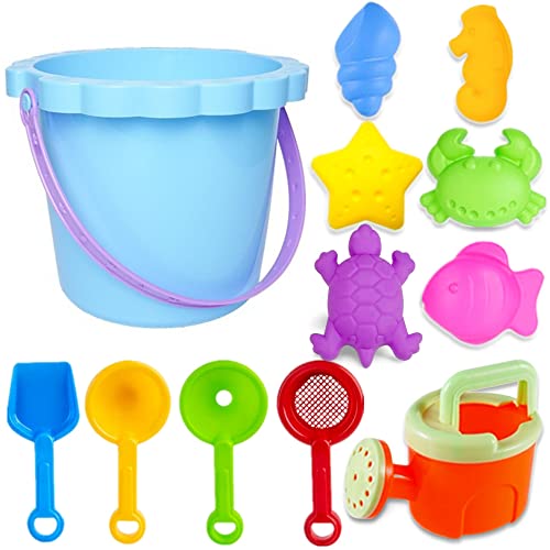 Complete beach toy set with watering can