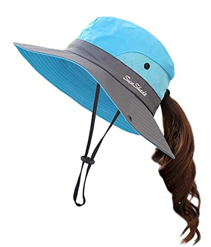 Anvevkn Women's Foldable Sun Hat Summer Hat UV Protection Hiking Hat Fishing Hat Garden...