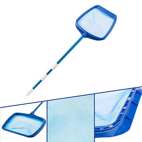 Arebos pool net with telescopic pole