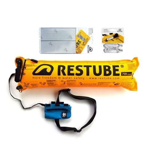 Restube Extreme Wildwasser Starter-Set Schwimmboje für Raue Bedingungen – Enthält...