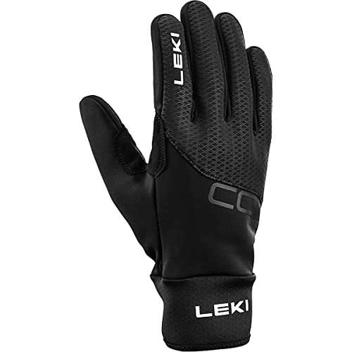 LEKI Herren, Damen Langlaufhandschuhe CC Thermo Black 10 1/2