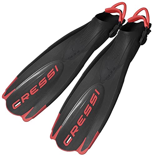 CRESSI Maui Long Fins - Verstellbare Lange Flossen mit EBS System zum Schwimmen und...