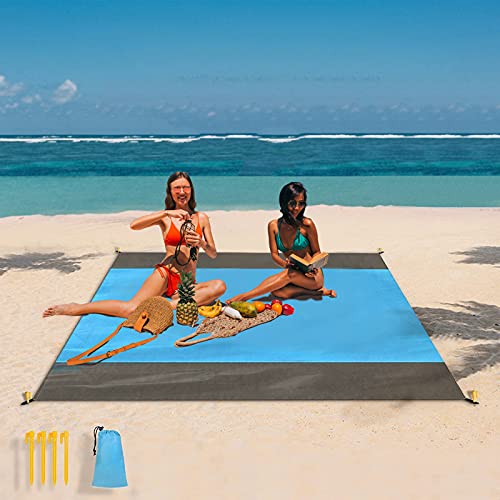 Rayolon sand-free beach blanket