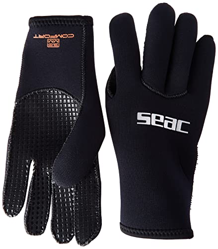 Seac Comfort 3.0, Neopren 3mm Tauchhandschuhe und Anti-Rutsch-Handfläche