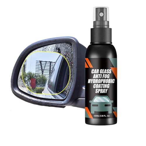 Car Glass Antifog Spray,Car Windshield Spray Water Repellent Antifogging Agent,Car Glass...