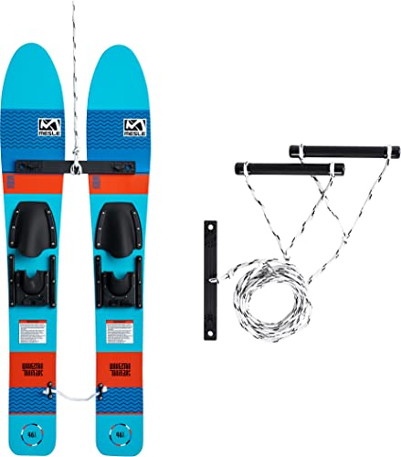 Mesle Wasser-Ski Wake Star 118 cm, Kinder Trainer-Ski bis 45 kg Körpergweicht, Set mit...