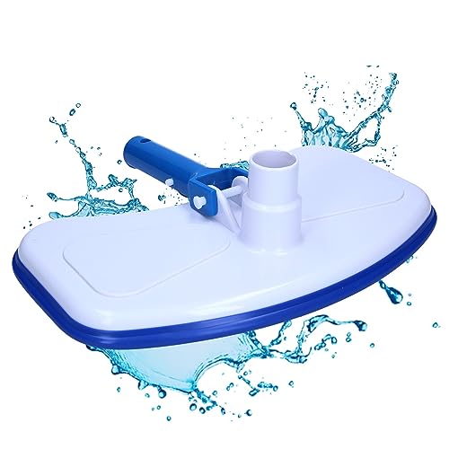 Amapool Basics Pool-Bodensauger mit acht unteren Borsten I extra schwere Ausführung I...