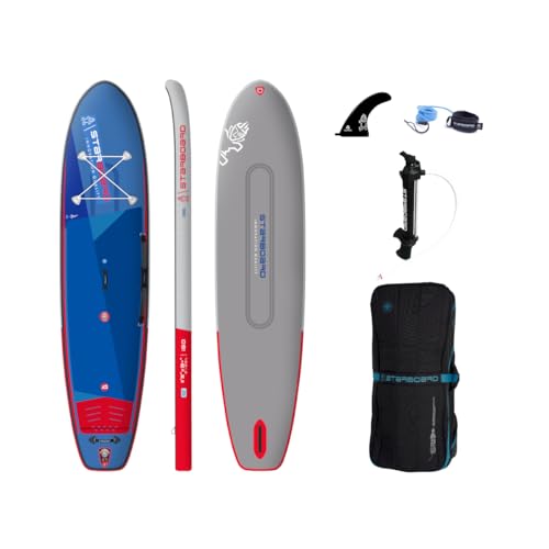 Starboard 11'2' x 31' iGo Deluxe DC Inflatable SUP Board I Doppelkammer-Technologie I...