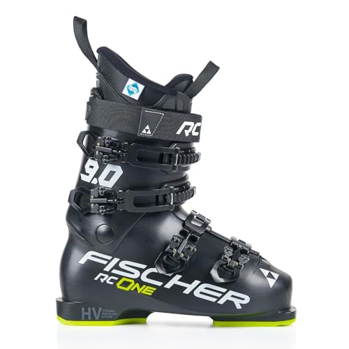 Fischer RC One 9.0 - Yellow/Black - Herren Skischuhe, Mondo Point Größe:27/27.5