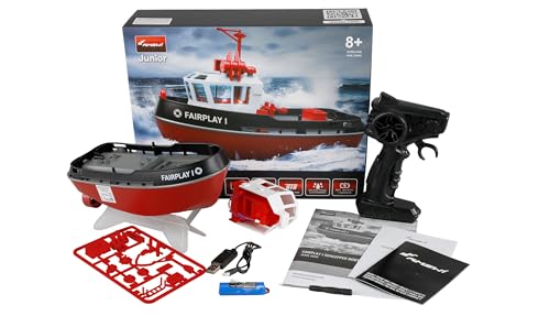 Amewi Fairplay I Schlepper Boot 15km/h 1:72 RTR schwarz