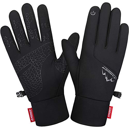 Lapulas Handschuhe Herren Damen Touchscreen Anti-Rutsch Fahrradhandschuhe Winddichte...