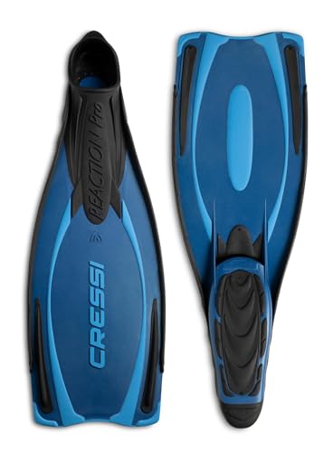 Cressi Reaction Pro Fins - Flossen zum Tauchen, Freitauchen und Schnorcheln, Adult Unisex