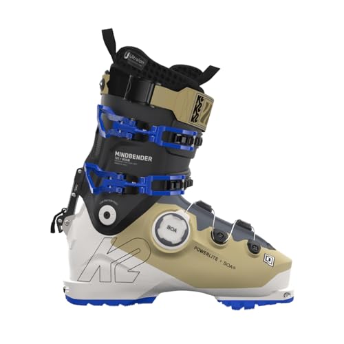 K2 - Skischuhe Mindbender 120 Boa Freeride Herren – Größe 47,5 – Beige