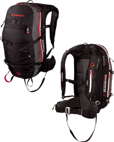 Mammut Lawinenairbag Pro Protection Airbag Ready, Black-White, 55 x 43 x 26 cm,...