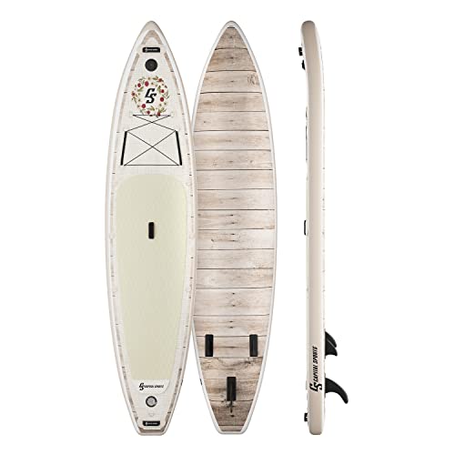 Capital Sports Aufblasbares SUP Board Set, All-Rounder SUP Board mit Fiberglas Paddel,...