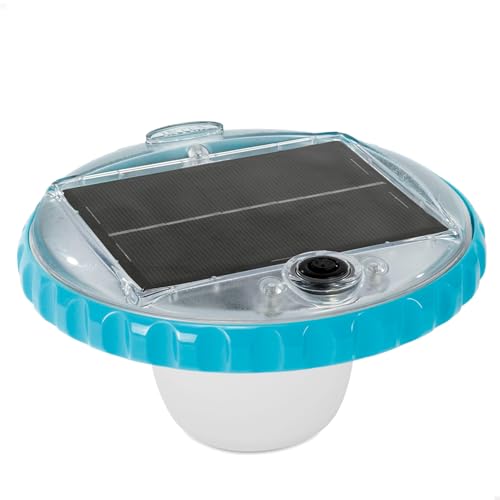 Intex Solar Powered LED Floating Poolleuchte - Solarbetriebene Blitzboje - 2...