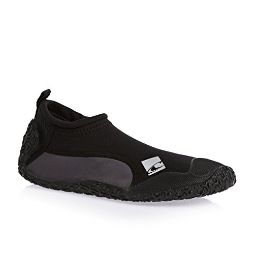 O'Neill Wetsuits Erwachsene Schuhe Reactor Reef Boots, Black/Coal, 43, 3285-A81