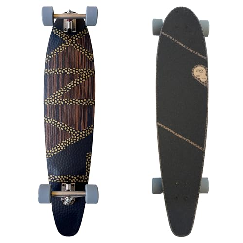 SWITCH LYNX PINTAIL - Vielseitiges Longboard Switch 97 cm: Ideal zum Cruising, ABEC-9,...