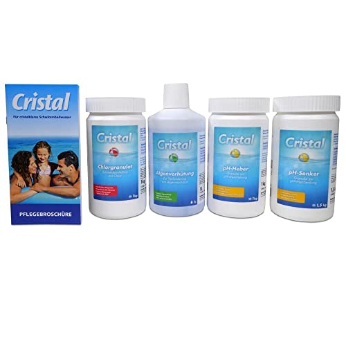 POOL Total Cristal Set Wasserpflege Chlor (5 TLG.)/ Chlor Set zur...