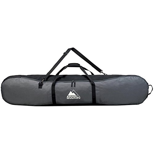 Cox Swain Snowboardbag -VAHALLA- Platinum Kollektion, Colour: Dark Grey/Black, Size: 165cm