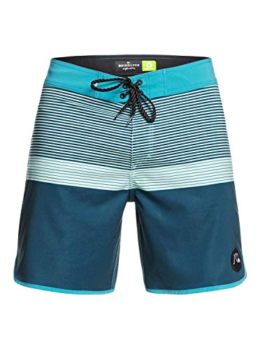 Quiksilver Herren Boardshort Highline Tijuana 18' Herren-Boardshorts, Beach Glass, 38,...